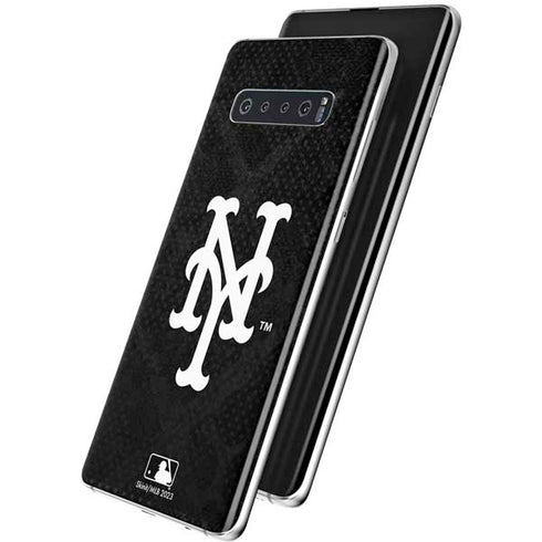 MLB New York Mets Dark Wash Galaxy S10 Plus Skin