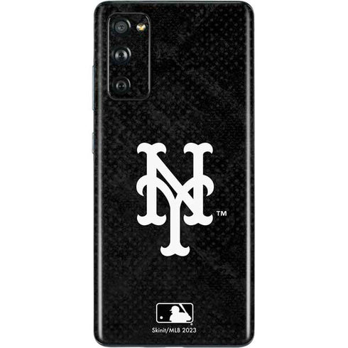 MLB New York Mets Dark Wash Galaxy S20 Fan Edition Skin