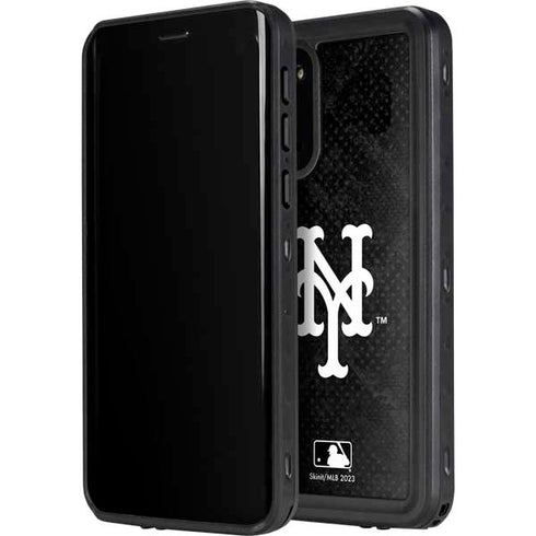 MLB New York Mets Dark Wash Galaxy S20 Waterproof Case