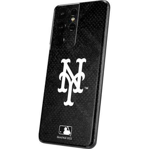 MLB New York Mets Dark Wash Galaxy S21 Ultra 5G Skin
