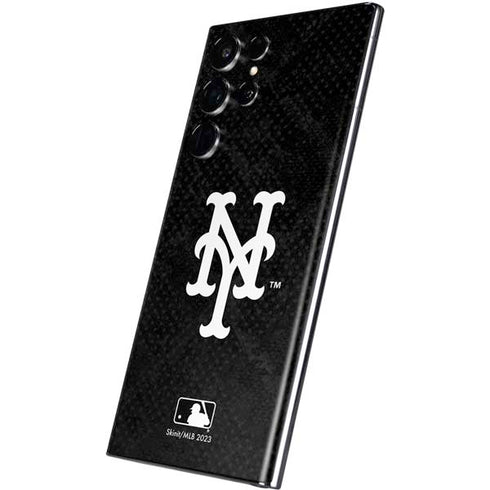 MLB New York Mets Dark Wash Galaxy S22 Ultra Skin