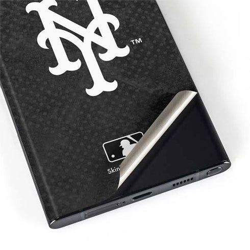 MLB New York Mets Dark Wash Galaxy S22 Ultra Skin