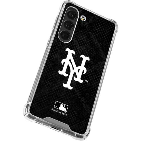 MLB New York Mets Dark Wash Galaxy S23 Clear Case