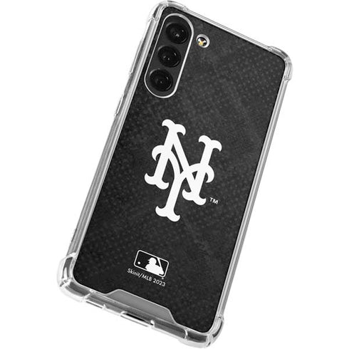 MLB New York Mets Dark Wash Galaxy S23 Plus Clear Case
