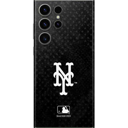 MLB New York Mets Dark Wash Galaxy S23 Ultra Skin