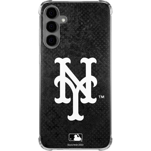 MLB New York Mets Dark Wash Galaxy S24 Plus Clear Case