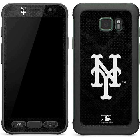 MLB New York Mets Dark Wash Galaxy S7 Active Skin