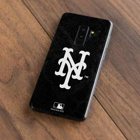MLB New York Mets Dark Wash Galaxy S9 Plus Skin