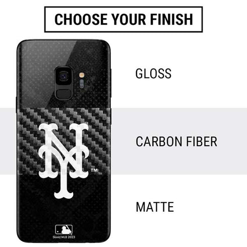 MLB New York Mets Dark Wash Galaxy S9 Skin