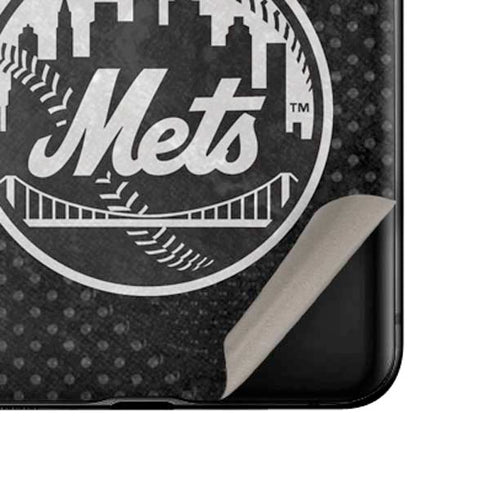 MLB New York Mets Dark Wash Galaxy Z Flip Skin