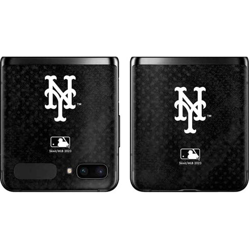 MLB New York Mets Dark Wash Galaxy Z Flip Skin
