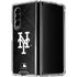 MLB New York Mets Dark Wash Galaxy Z Fold4 5G Clear Case