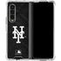 MLB New York Mets Dark Wash Galaxy Z Fold4 5G Clear Case