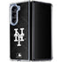 MLB New York Mets Dark Wash Galaxy Z Fold5 5G Clear Case