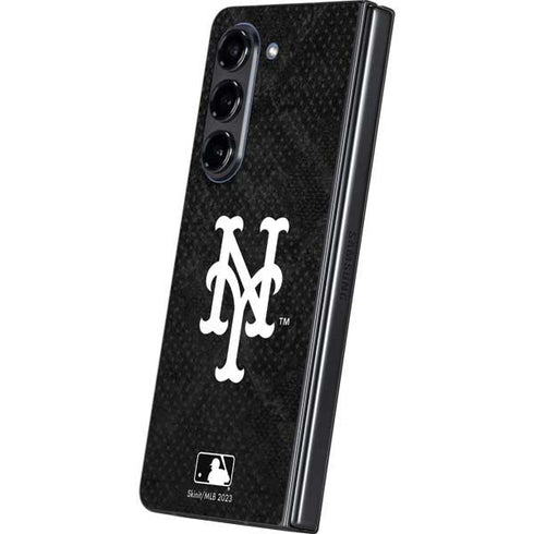 MLB New York Mets Dark Wash Galaxy Z Fold5 5G Skin