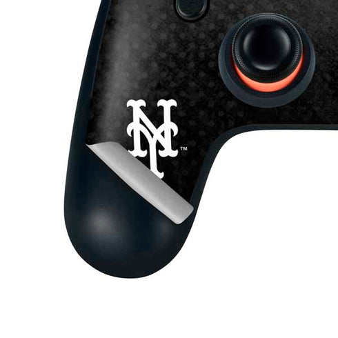 MLB New York Mets Dark Wash Google Stadia Controller Skin