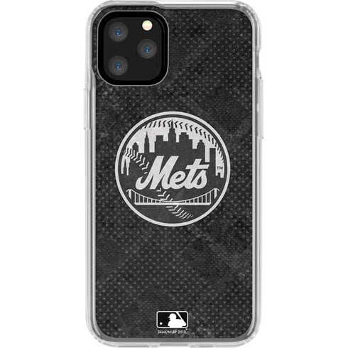 MLB New York Mets Dark Wash iPhone 11 Pro Clear Case