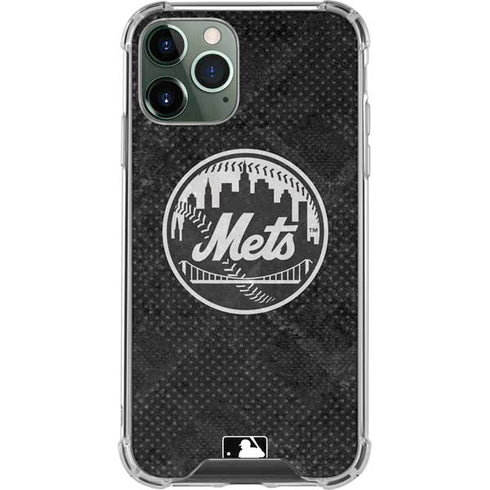 MLB New York Mets Dark Wash iPhone 11 Pro Max Clear Case