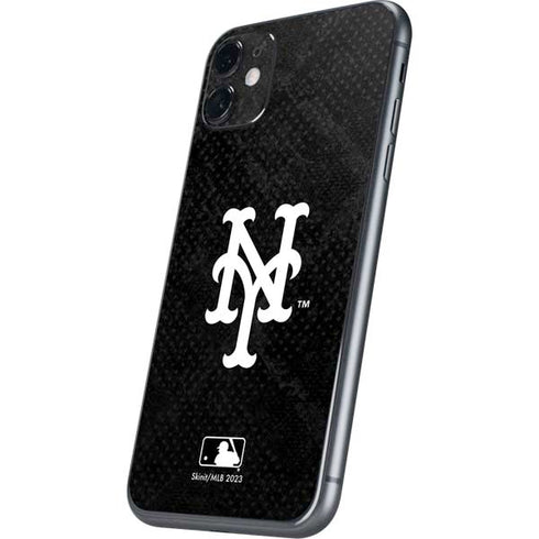 MLB New York Mets Dark Wash iPhone 11 Skin