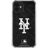 MLB New York Mets Dark Wash iPhone 12 Clear Case
