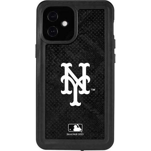 MLB New York Mets Dark Wash iPhone 12 Mini Waterproof Case