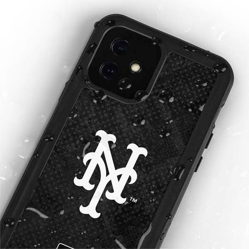 MLB New York Mets Dark Wash iPhone 12 Mini Waterproof Case