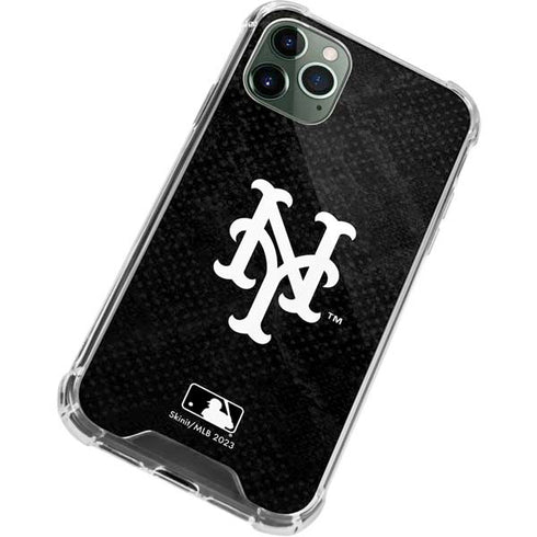 MLB New York Mets Dark Wash iPhone 12 Pro Max Clear Case