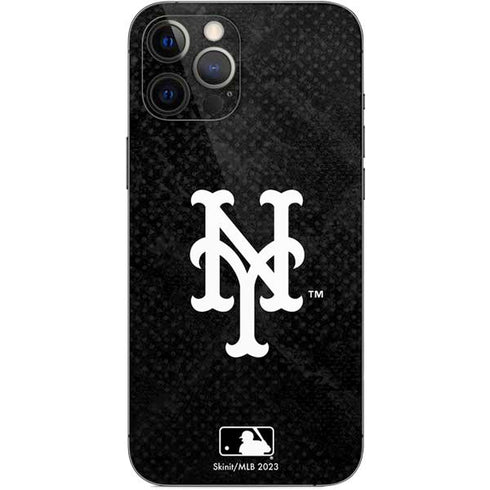 MLB New York Mets Dark Wash iPhone 12 Pro Max Skin