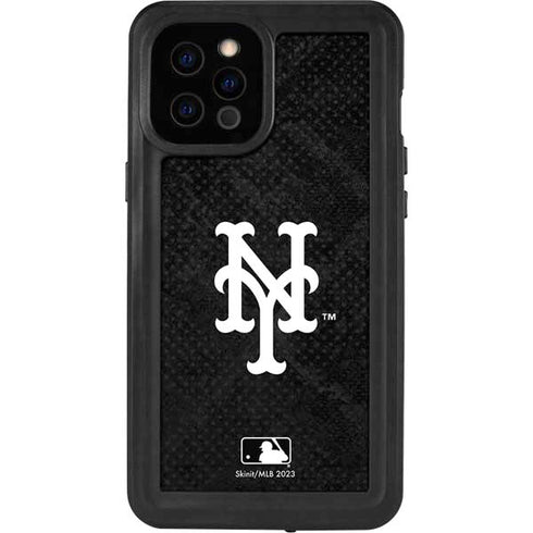 MLB New York Mets Dark Wash iPhone 12 Pro Max Waterproof Case