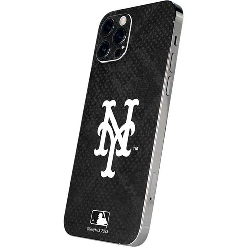 MLB New York Mets Dark Wash iPhone 12 Pro Skin