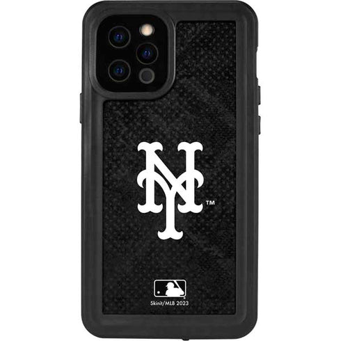 MLB New York Mets Dark Wash iPhone 12 Pro Waterproof Case