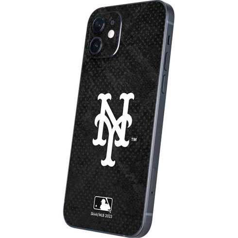 MLB New York Mets Dark Wash iPhone 12 Skin