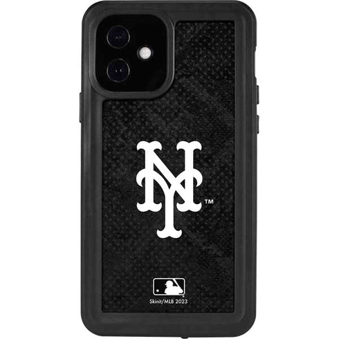 MLB New York Mets Dark Wash iPhone 12 Waterproof Case