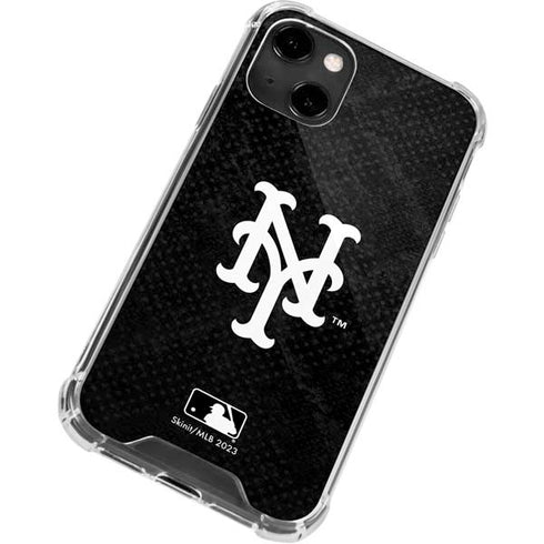 MLB New York Mets Dark Wash iPhone 13 Clear Case