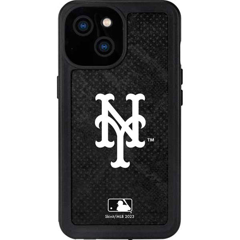 MLB New York Mets Dark Wash iPhone 13 Mini Waterproof Case