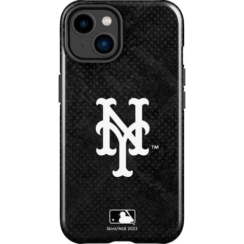 MLB New York Mets Dark Wash iPhone 15 Plus Impact Case