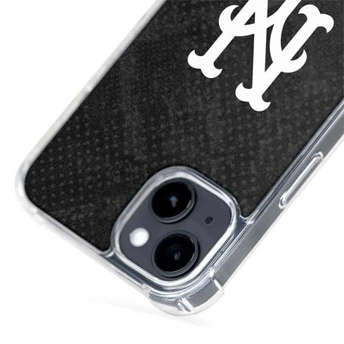 MLB New York Mets Dark Wash iPhone 15 Plus MagSafe Case