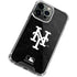 MLB New York Mets Dark Wash iPhone 14 Pro Clear Case