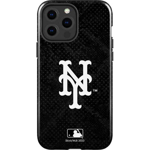 MLB New York Mets Dark Wash iPhone 15 Pro Max Impact Case