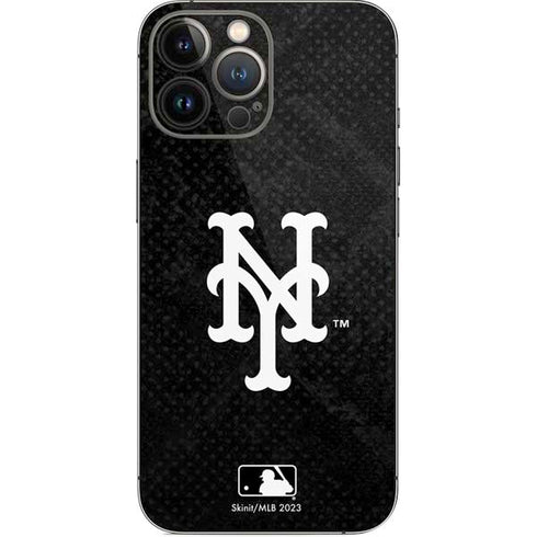 MLB New York Mets Dark Wash iPhone 14 Pro Max Skin