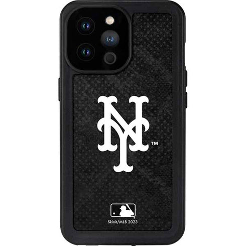 MLB New York Mets Dark Wash iPhone 14 Pro Max Waterproof Case