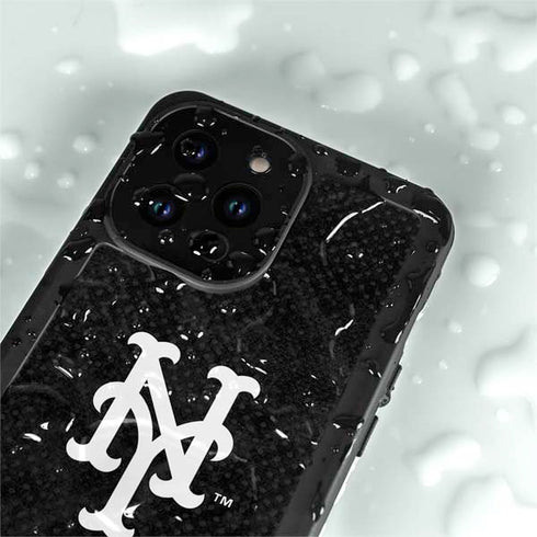 MLB New York Mets Dark Wash iPhone 14 Pro Max Waterproof Case
