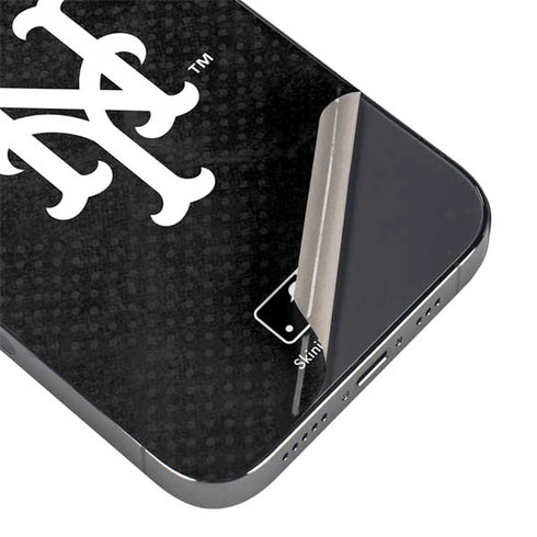 MLB New York Mets Dark Wash iPhone 14 Pro Skin