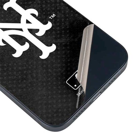 MLB New York Mets Dark Wash iPhone 14 Skin