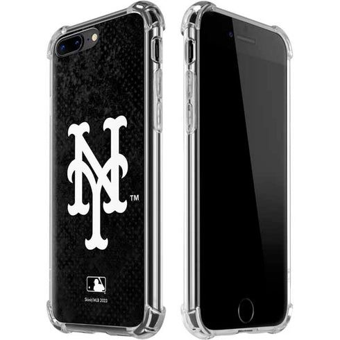 MLB New York Mets Dark Wash iPhone 7/8 Plus Clear Case