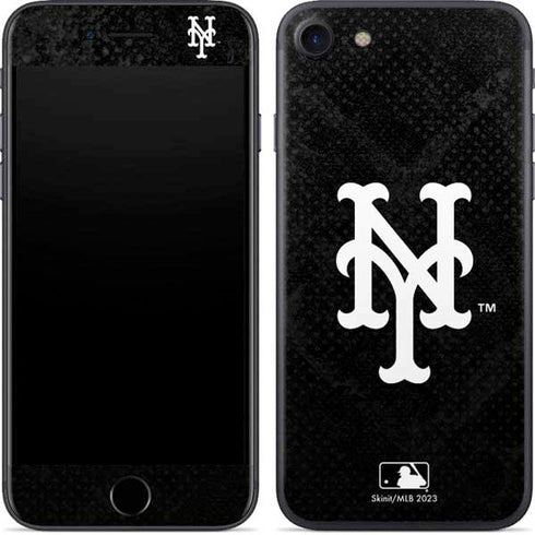 MLB New York Mets Dark Wash iPhone 8 Skin