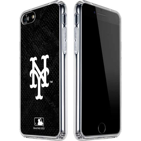 MLB New York Mets Dark Wash iPhone SE (2nd & 3rd Gen) Clear Case