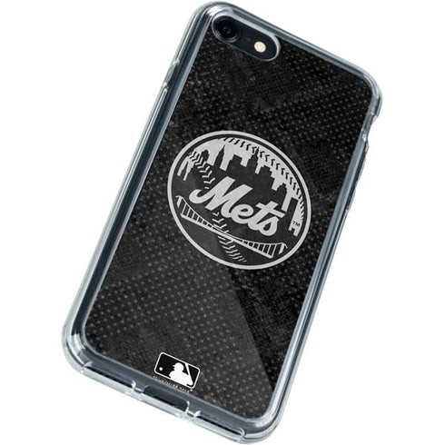 MLB New York Mets Dark Wash iPhone SE (2nd & 3rd Gen) Clear Case