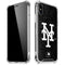 MLB New York Mets Dark Wash iPhone XS Max Clear Case