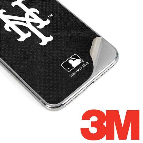 MLB New York Mets Dark Wash iPhone XS Max Skin